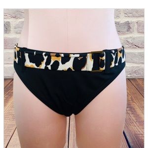 Victoria’s Secret Swim Hipster Black Leopard Belt
